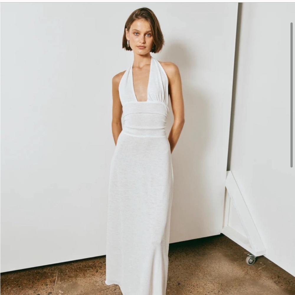 VRG GIRL When In Italy Halter dress 🤍